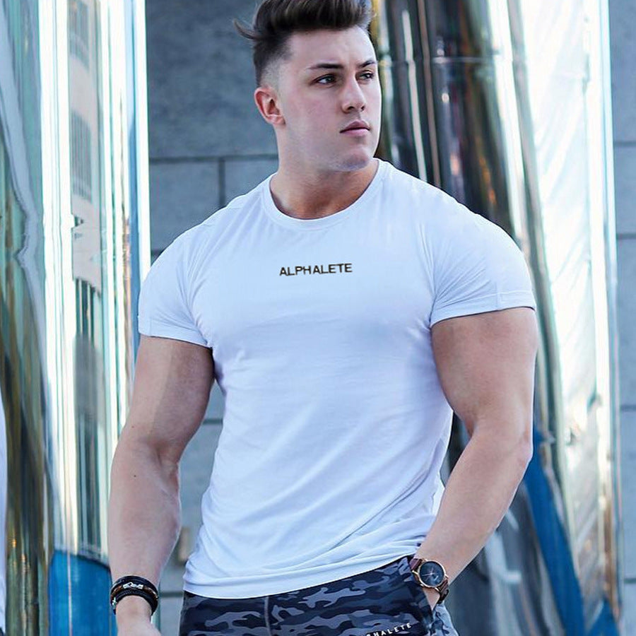 Slim short sleeve Gym T-shirt