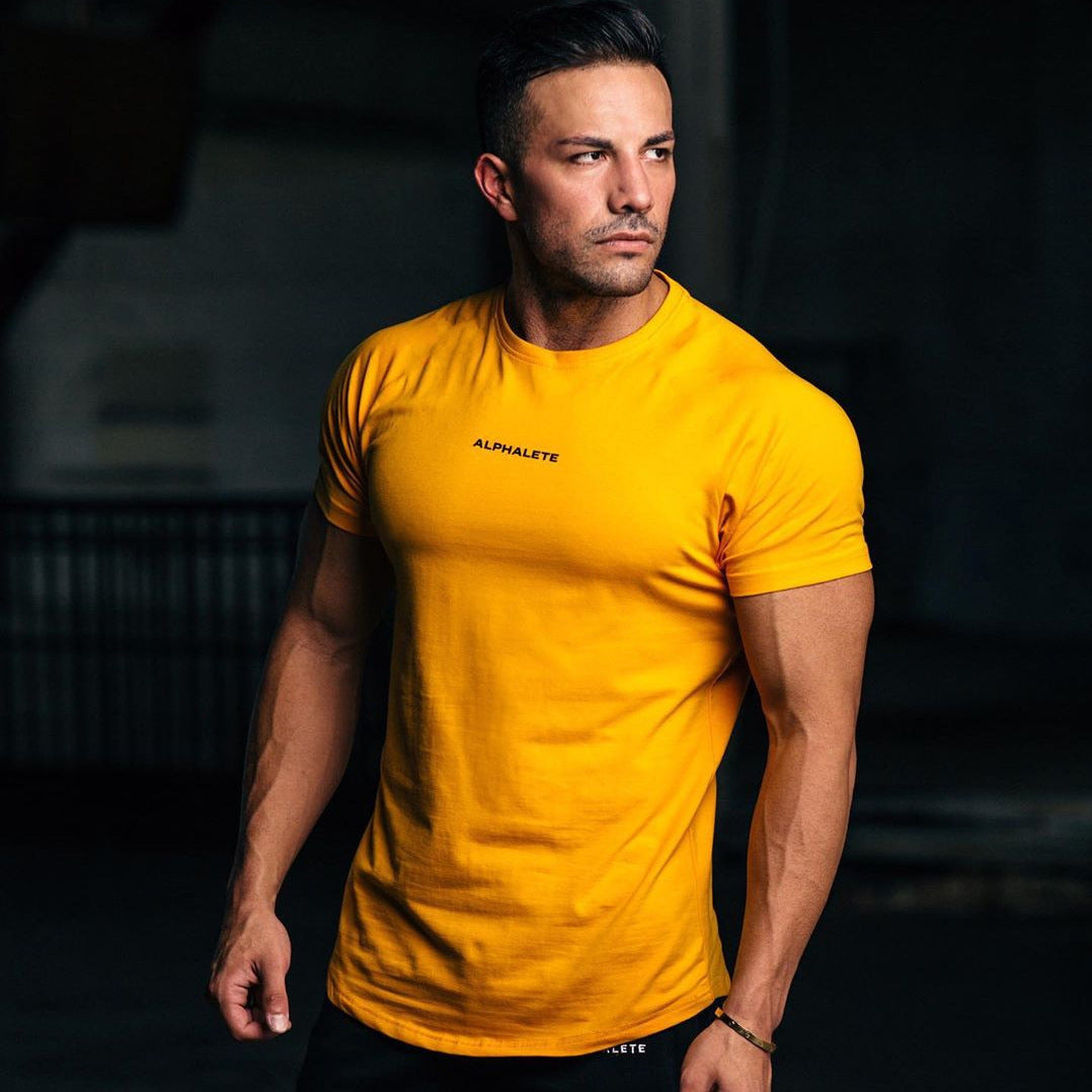 Slim short sleeve Gym T-shirt