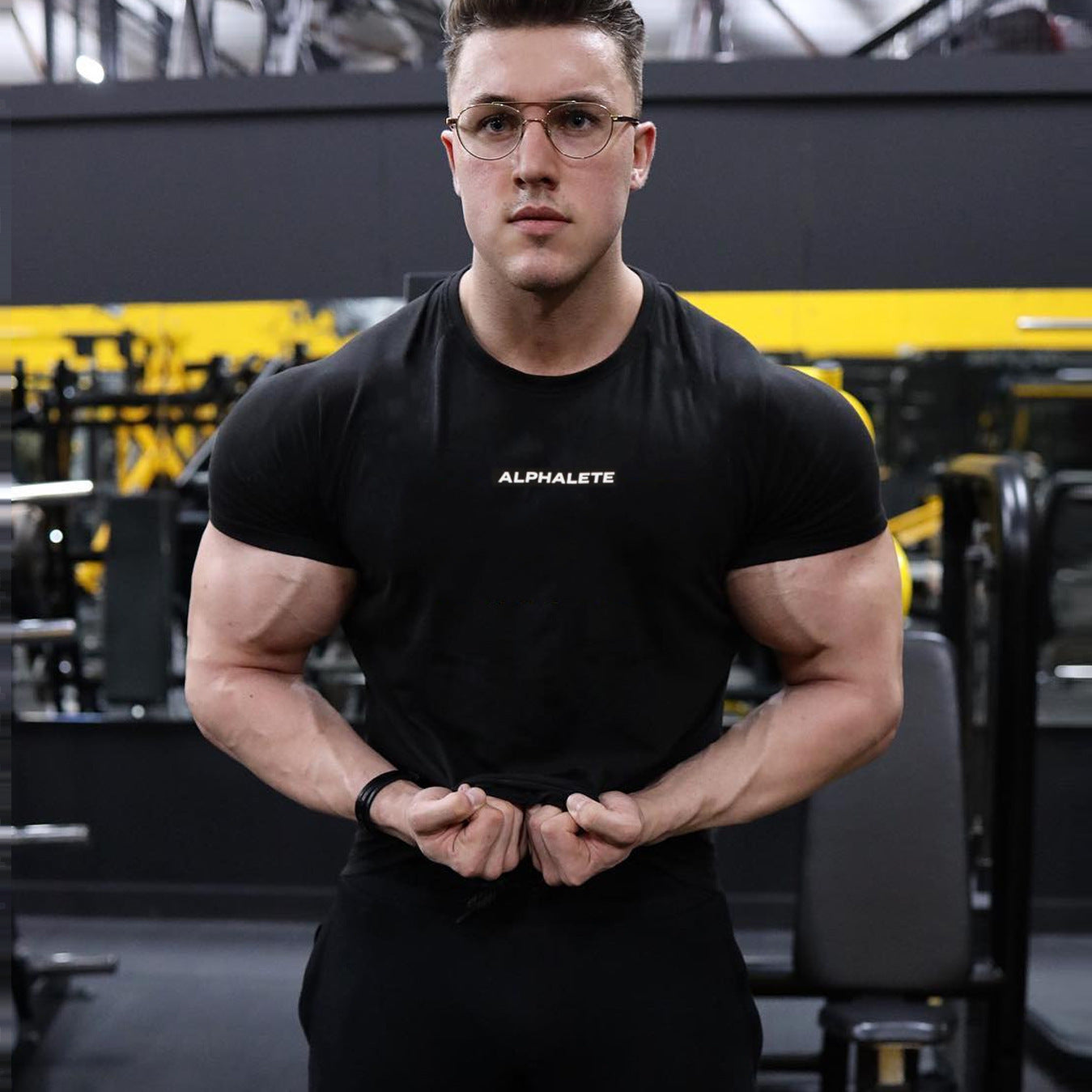 Slim short sleeve Gym T-shirt