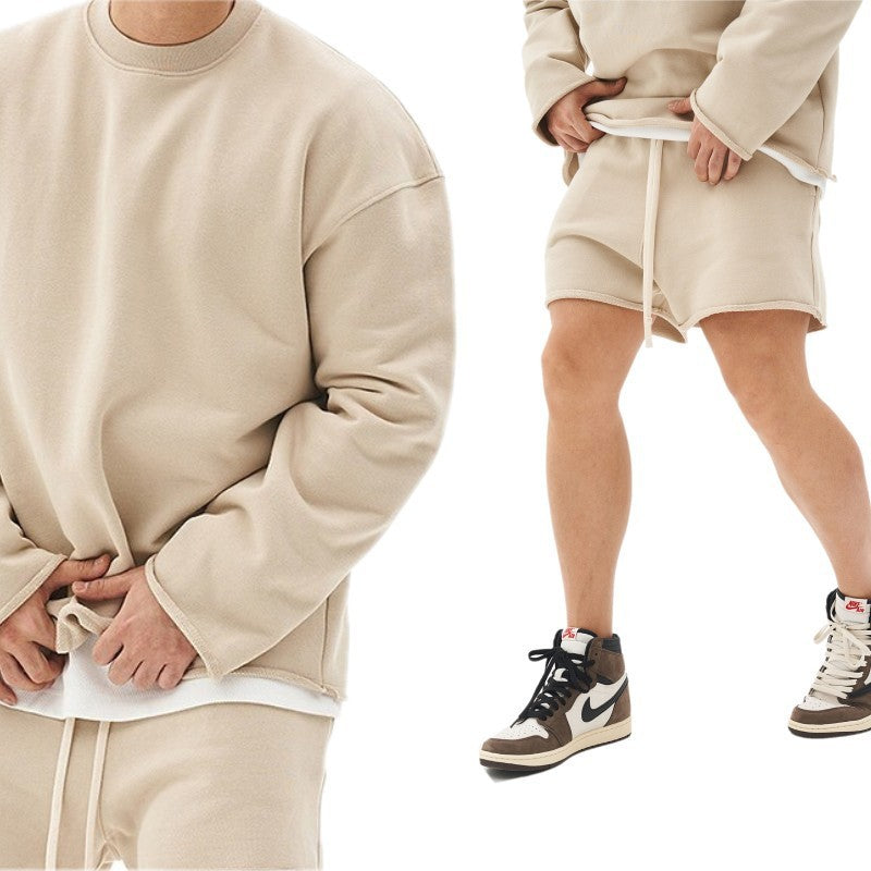 Men's Pump Cover Jumper and Shorts Set